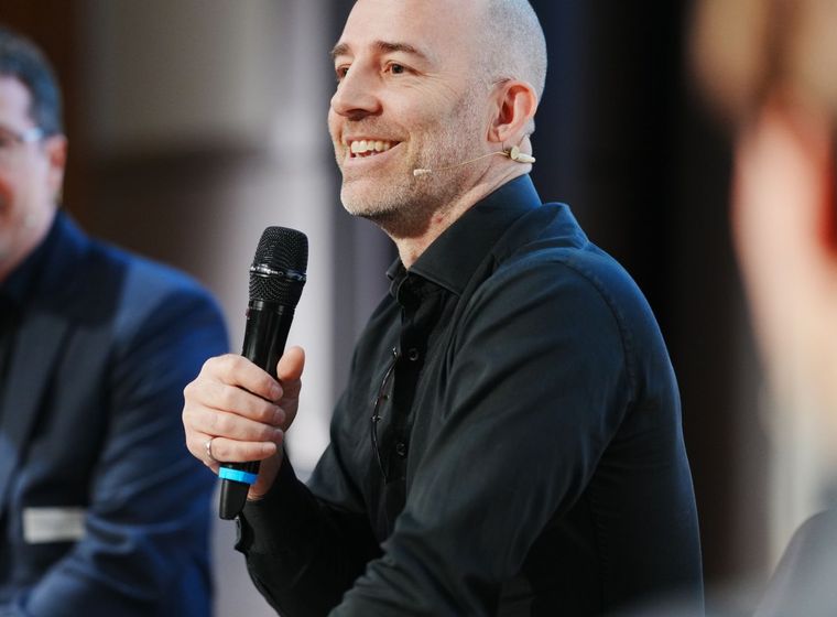 Robert MacKenzie on a panel